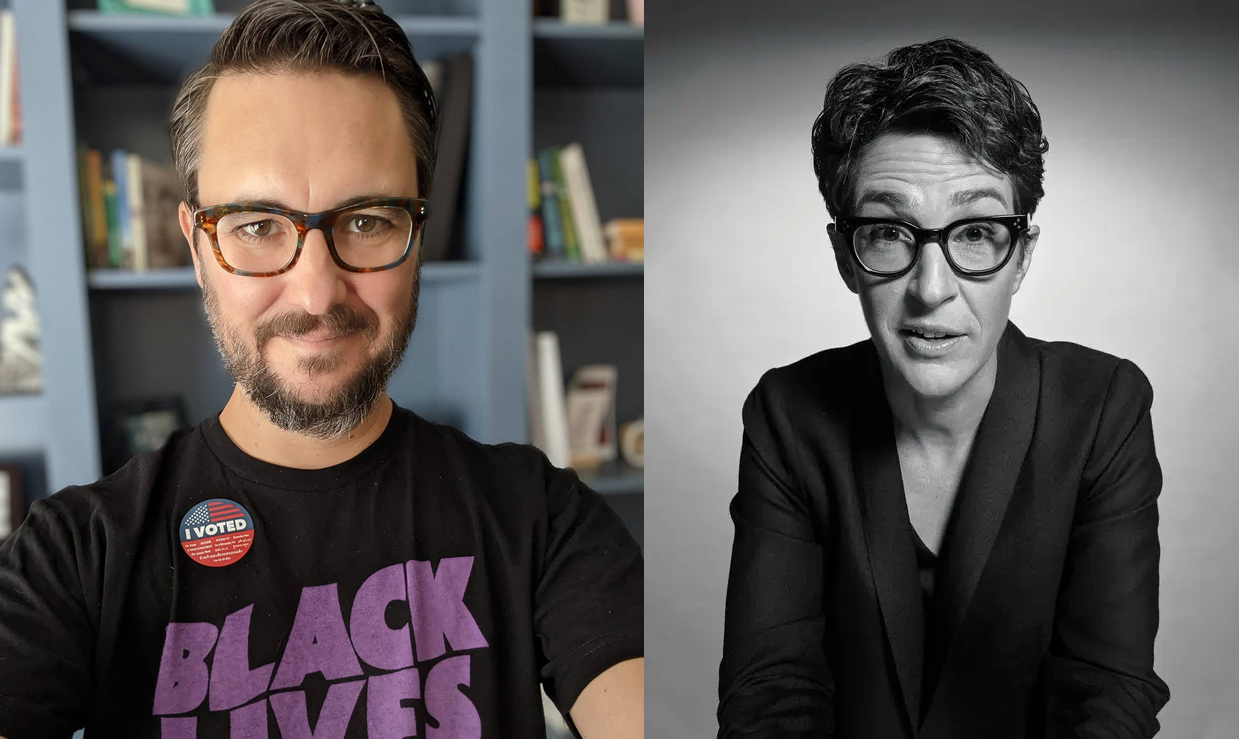 The meme features a split-screen image of two people. On the left is a photo of a man with a serious expression, and on the right is a photo of a woman with a similar expression. The text "I'm not arguing, I'm just explaining why I'm right" appears at the top of the image.
